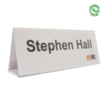 Reusable Table Tents: A-Frame